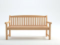 Gartenbank Holz 160x60x90 cm - Naturholz - klassisches Design für den Garten